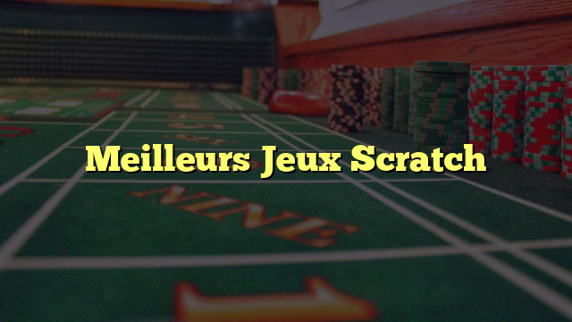 Meilleurs Jeux Scratch